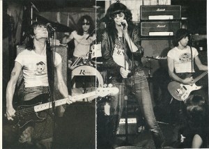 The Ramones at CBGB in NYC
